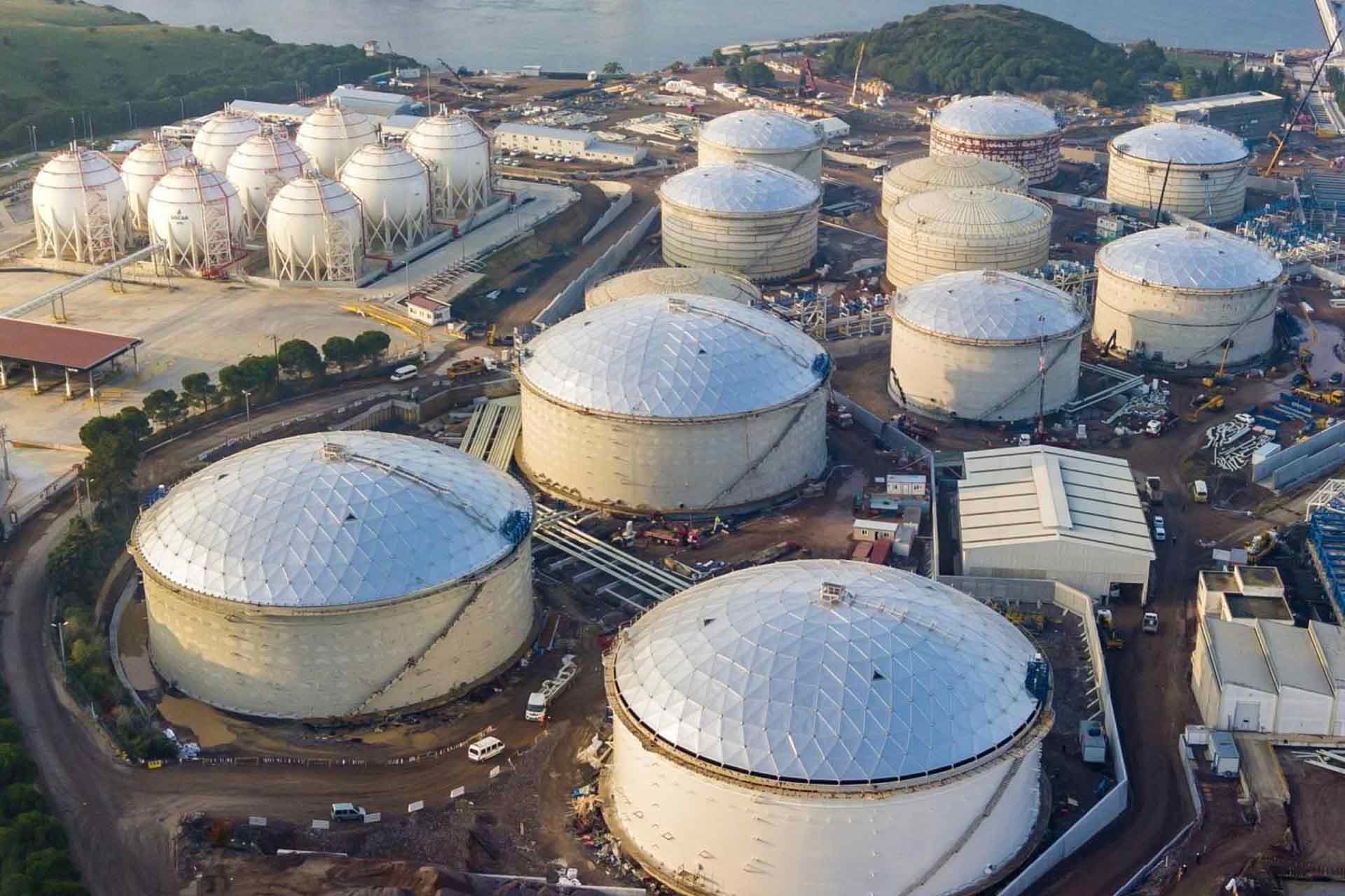 SOCAR AOSTE ALİAĞA - Endüstriyel Çekim projesi, Ocakcolor Medya