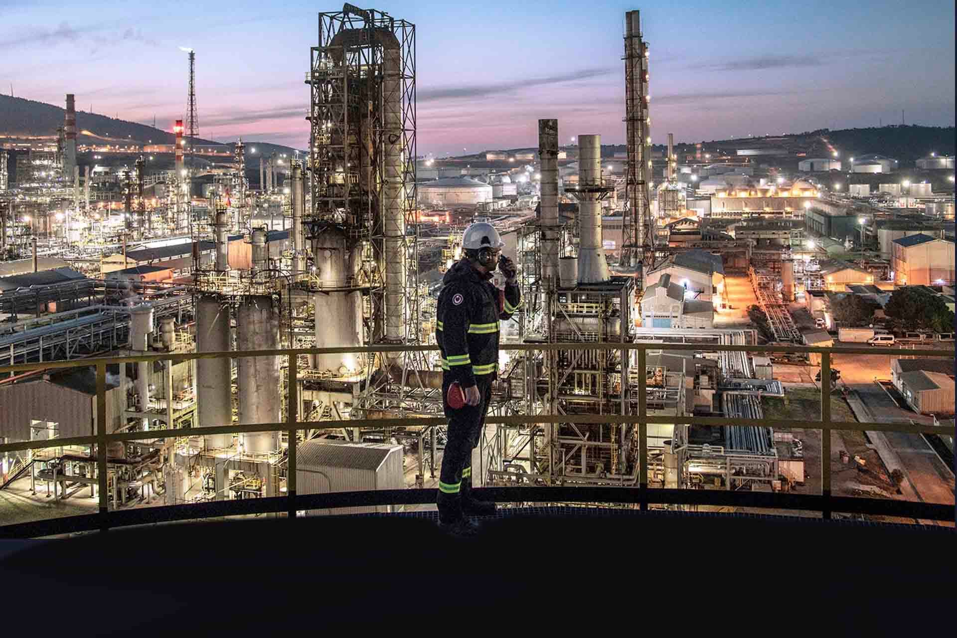 TÜPRAŞ İZMİR RAFİNERİSİ - Endüstriyel Çekim projesi, Ocakcolor Medya