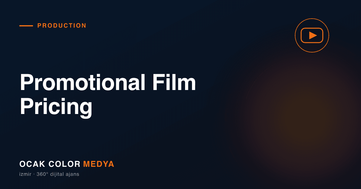 Promotional Video Pricing 2026: The 7 Factors That Set the Cost